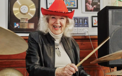 Rockin it – this 90 year-old drummer proves it’s never too late